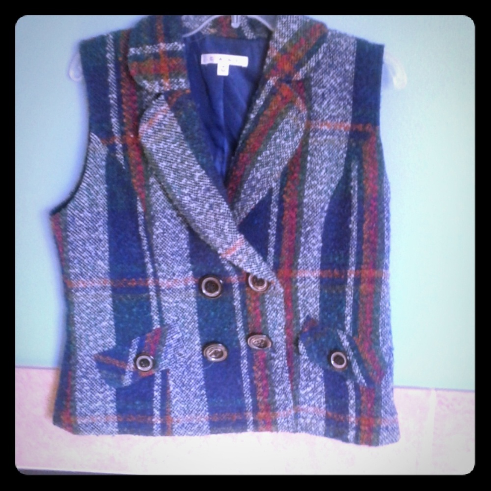 Cabi double-breasted vest.